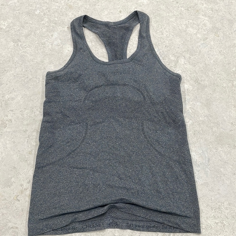 Lululemonn tank top gray